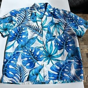 Uzzi Amphibious Gear Hawaiian Print Shirt Large